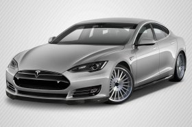 Carbon Creations Tesla Model S Carbon Fiber Utech Lip Kit 2012 - 2016.5