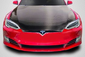 Carbon Creations Tesla Model S Carbon Fiber OEM Style Hood 2016.5 - 2023