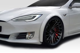Extreme Dimensions Tesla Model S Duraflex RVS Front Fender Flares 2012 - 2023