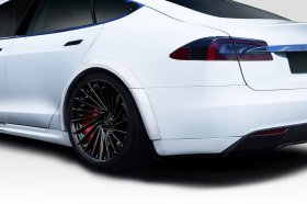 Extreme Dimensions Tesla Model S Duraflex RVS Rear Fender Flares 2012 - 2023