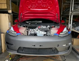 ABS Dynamics Tesla Model 3 GT Style ABS Plastic Front Bumper 2017 – 2023